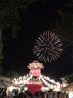 八幡神社の夏祭り